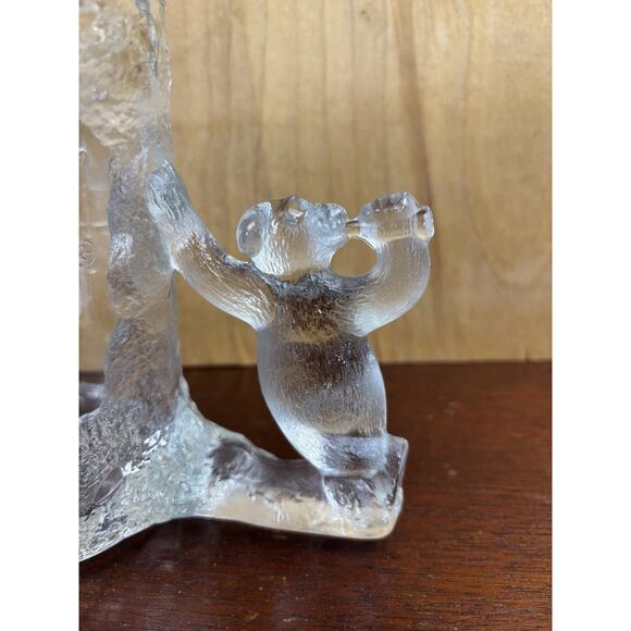 Vintage Coca-Cola Mug Thick Frosted Glass with Polar Bear Handle Very Rare 1997 - Picture 4 of 11